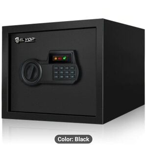 Black Electronic Safe Box